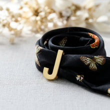 Load image into Gallery viewer, Letter J Gold Slide Letter Charm Sold Individually