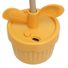 Load image into Gallery viewer, Portable Desk Fan Yellow Flower Pot Pompompurin