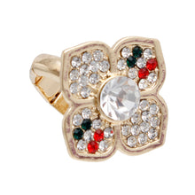 Load image into Gallery viewer, Striped Blossoms: Luxury Ring