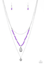 Load image into Gallery viewer, Mild Wild - Purple Necklace - N0650