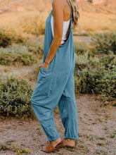 Load image into Gallery viewer, Double Take Full Size V-Neck Sleeveless Jumpsuit with Pockets