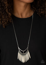 Load image into Gallery viewer, Stone Age A-Lister - White Necklace - N0717