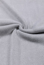 Load image into Gallery viewer, Contrast Round Neck Dropped Shoulder Sweater