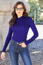 Load image into Gallery viewer, Basic Bae Full Size Mock Neck Long Sleeve Bodysuit