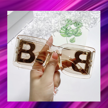 Load image into Gallery viewer, Sunglasses Women's Large Frame Sun Shading Sunglasses - White S1095