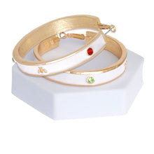 Load image into Gallery viewer, Casting Charm: Bee Hoops