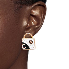 Load image into Gallery viewer, Trio of Opulence Designer Studs-Flower Bag Perfume Charms
