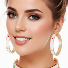 Load image into Gallery viewer, Casting Charm: Bee Hoops
