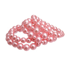 Load image into Gallery viewer, 5 Pcs Pink Pearl Bracelets
