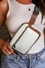 Load image into Gallery viewer, White Adjustable Strap Mini PU Leather Crossbody Bag
