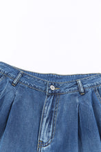 Load image into Gallery viewer, Blue Slouchy Wide Leg Jeans
