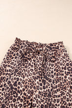 Load image into Gallery viewer, Desert Palm Boho Leopard Wide Leg Pants
