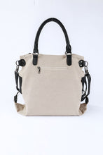 Load image into Gallery viewer, Beige Casual Five-pointed Star Canvas Tote Bag

