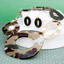 Load image into Gallery viewer, Link Collar Warrior Chic Camouflage Necklace
