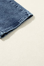 Load image into Gallery viewer, Sky Blue Light Wash Frayed Slim Fit High Waist Jeans
