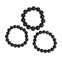 Load image into Gallery viewer, Bracelet Black Beaded 3 Pcs Set for Women
