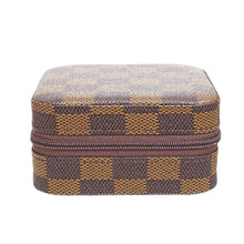 Load image into Gallery viewer, Brown Travel Square Jewelry Box Organizer Women
