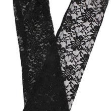 Load image into Gallery viewer, Black Lace Long Formal Gloves for Women
