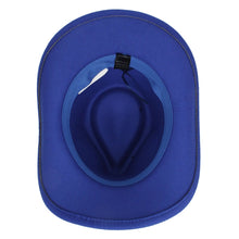 Load image into Gallery viewer, Cowboy Hat Royal Blue Pinched Cowgirl Fashion Hat
