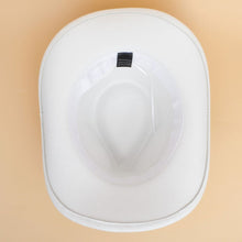 Load image into Gallery viewer, Cowboy Hat White Pinched Cowgirl Fashion Hat
