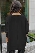 Load image into Gallery viewer, White Smocked Wrist Shift Top
