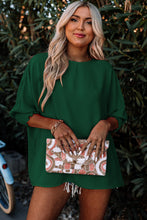 Load image into Gallery viewer, White Smocked Wrist Shift Top
