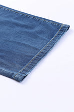 Load image into Gallery viewer, Blue Slouchy Wide Leg Jeans
