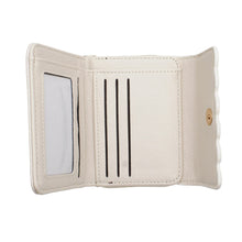 Load image into Gallery viewer, Accordian Wallet Beige Snap Cardholder for Women
