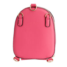 Load image into Gallery viewer, Fuchsia Flower Mini Backpack
