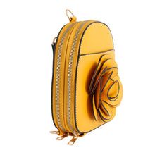 Load image into Gallery viewer, Mustard Flower Mini Backpack
