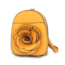 Load image into Gallery viewer, Mustard Flower Mini Backpack
