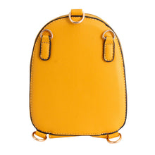 Load image into Gallery viewer, Mustard Flower Mini Backpack
