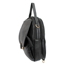 Load image into Gallery viewer, Backpack Black Rounded Small Handbag for Women
