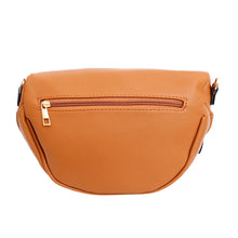 Load image into Gallery viewer, Crossbody Camel Love Zipper Saddle Bag for Women
