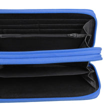 Load image into Gallery viewer, Zipper Wallet Blue Soft Grain for Women
