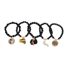 Load image into Gallery viewer, Black Black Queen Bracelets
