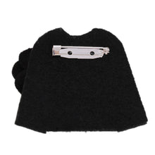 Load image into Gallery viewer, Brooch Black French Luxe Sweater Pin for Women
