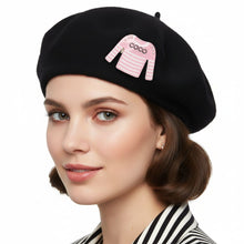 Load image into Gallery viewer, Brooch Hair Clip Pink White Stripe COCO Shirt Pin
