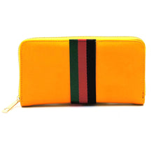 Load image into Gallery viewer, Satchel Mustard Striped Bee Boxy Handbag
