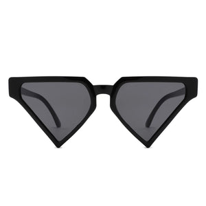 Sunglasses Black Triangle Pointed for Women