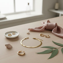 Load image into Gallery viewer, Anklet 8mm Gold 18K Stainless Steel Miami Chain
