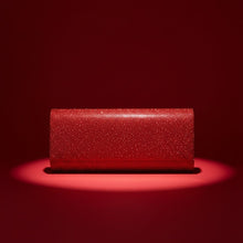 Load image into Gallery viewer, Clutch XLong Red Rhinestone Flap Evening Bag
