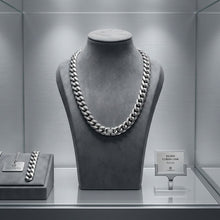 Load image into Gallery viewer, Men's 24in RDC 14mm Silver Stainless Steel Chain
