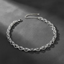 Load image into Gallery viewer, 8mm Silver Stainless Steel Handmade Chain Necklace
