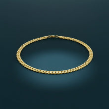 Load image into Gallery viewer, Mens 20in 8mm Gold 18K Stainless Steel Miami Chain
