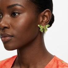 Load image into Gallery viewer, Stud Green Winged Butterfly Free Spirit Earrings
