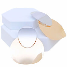 Load image into Gallery viewer, Drop Bent Mixed Metal Oversized Disc Earrings
