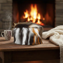 Load image into Gallery viewer, Hat Luxe Faux Fur Multi Color Kubanka Winter Cap
