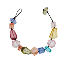 Load image into Gallery viewer, Toggle Chunky Transparent Multitone Bead Necklace
