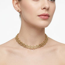 Load image into Gallery viewer, Gold Panther Link Style Chain Necklace Set

